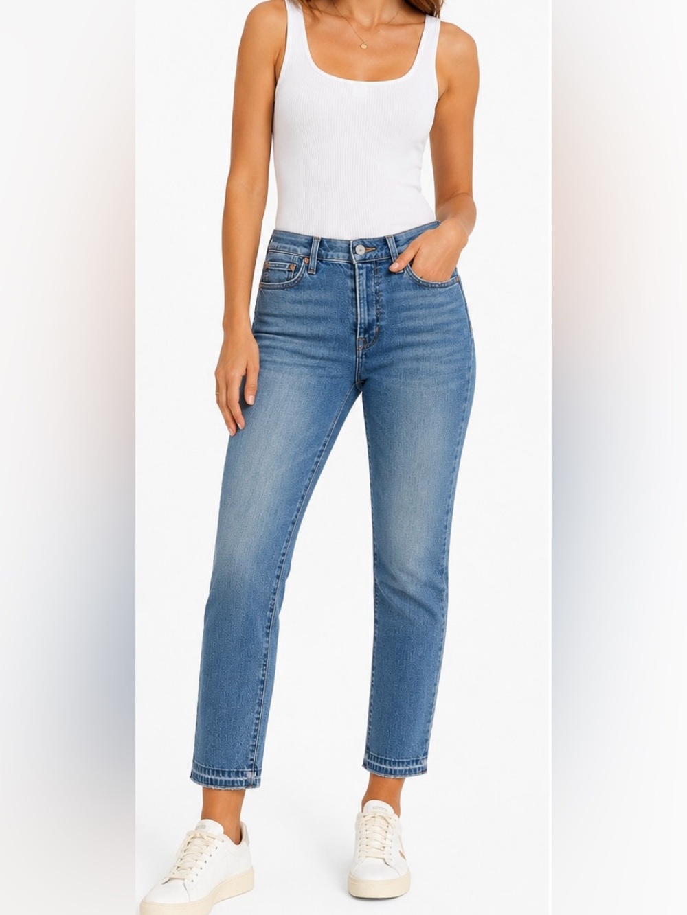 MOTHER The Looker Crop Skinny Jeans Sundown Wash Women’s Size 25 Stretch Blue